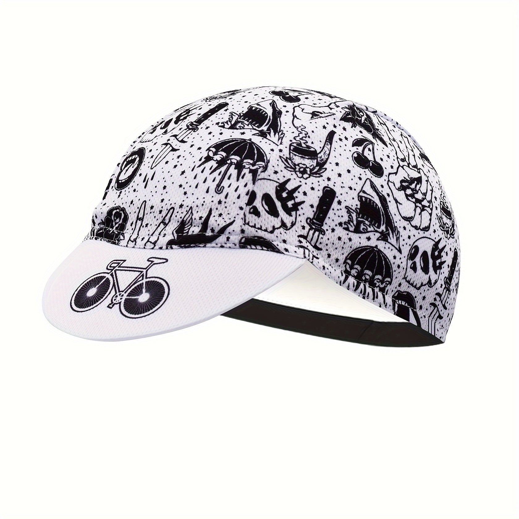 Unisex Cycling Skull Cap Breathable Quick Drying Sweatproof Cap