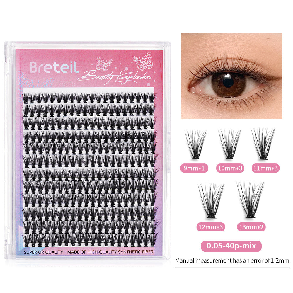 240 Pairs C Curling False Eyelashes DIY Extensions