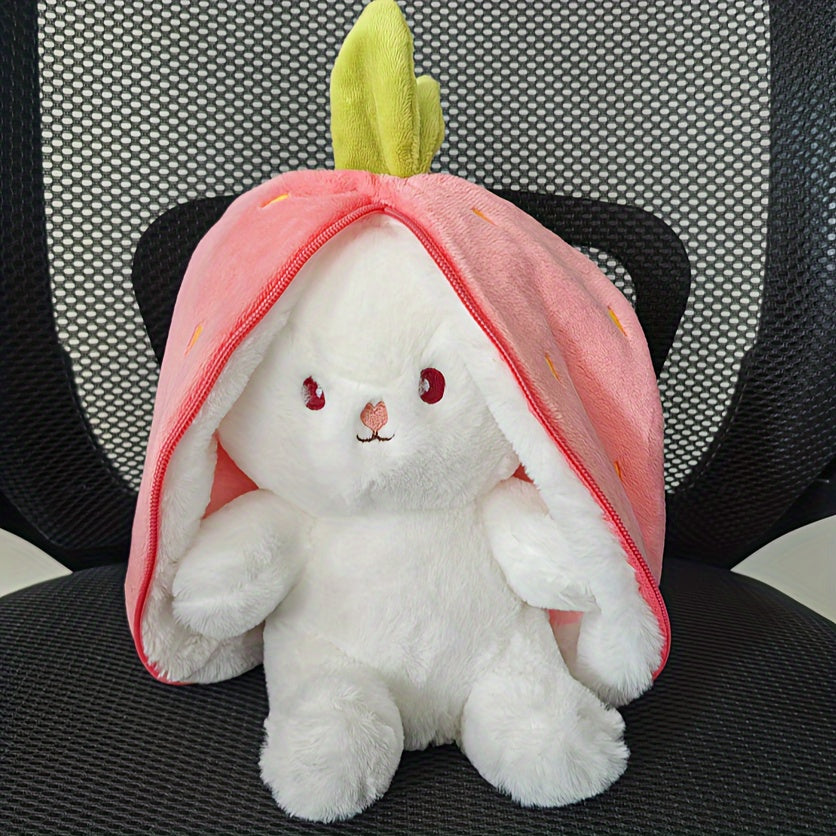 Carrot Rabbit Strawberry Rabbit Plush Toy Transforming Toy
