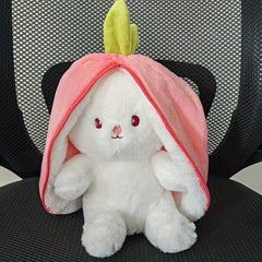 Carrot Rabbit Strawberry Rabbit Plush Toy Transforming Toy