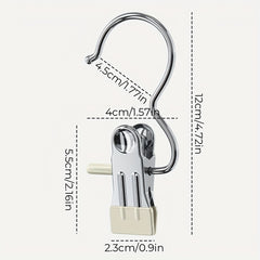 10pcs Sock Clip Underwear Pins for Storage Organizer in Closet Wardrobe