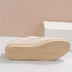 Women's Comfy Flat Shoes Casual Slip On Non Slip Walking Flats