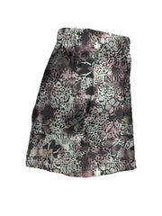 Butterfly & Letter Print Two Piece Set Casual T Shirt & Loose Shorts Outfits