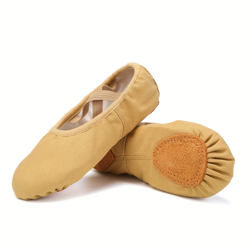 Girls Ballet Shoes Classic Non Slip Breathable Shoes Kid Toddler Indoor Performa