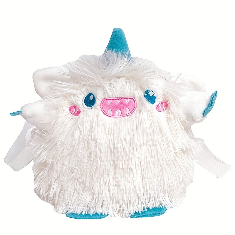 Cartoon Plush Doll Messenger Bag Shoulder Bag Holiday Gift For Girls
