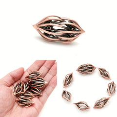 7pcs Hollow Metal Polyhedral Dice Set - Christmas Gift