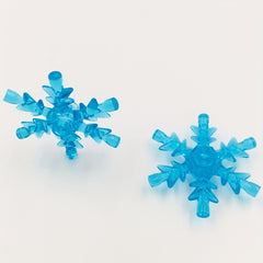 12pcs Snowflake Building Blocks Set Winter Wonderland ABS Material