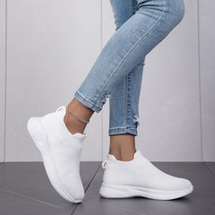 Girl's Comfy Non Slip Sock Shoes - Breathable Sneakers