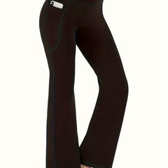 High Waist Yoga Pants Butt Lifting Flared Leggings Women's Activewear