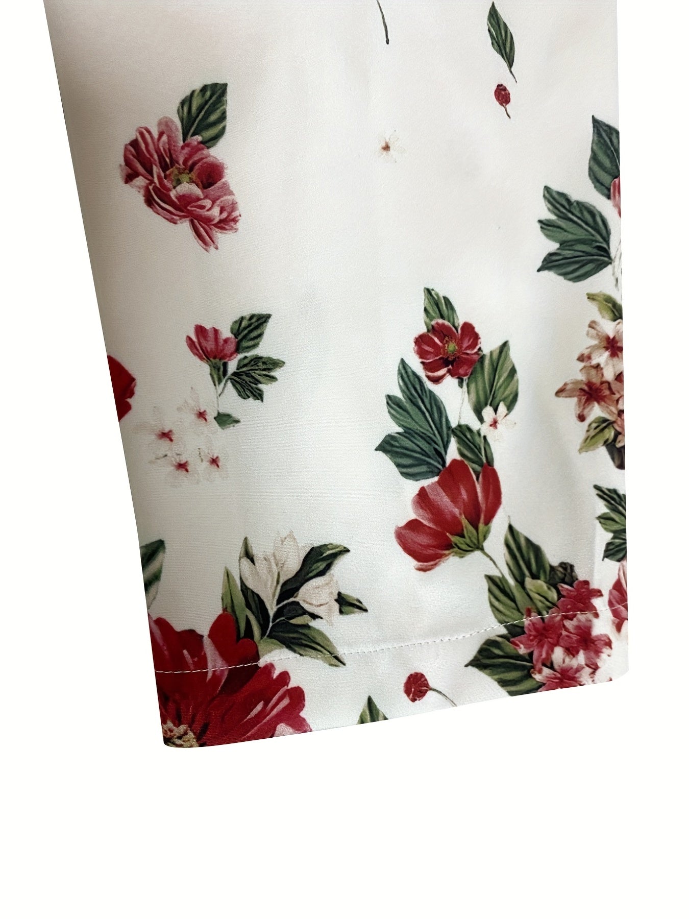 Floral Print Plus Size Long Sleeve Boho Blazer