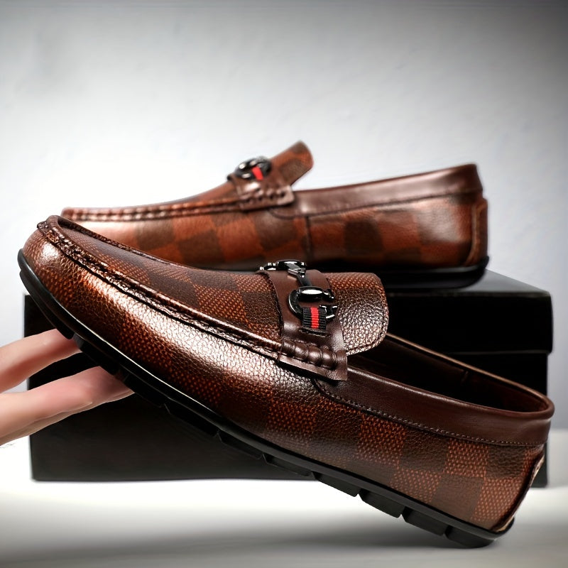 Men's Horsebit Loafers Comfy Non Slip Shoes