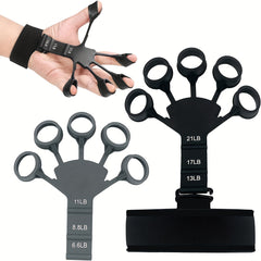Adjustable Finger Exerciser Grip Strength Trainer Hand Strengthener