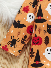 Halloween Party Bodysuit Romper For Baby Girls& Boys