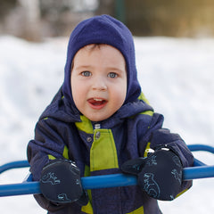 Waterproof Baby Mittens Winter Snow Gloves Boys Girls