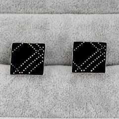 Geometric Spotted Shirt Cufflinks Accessories