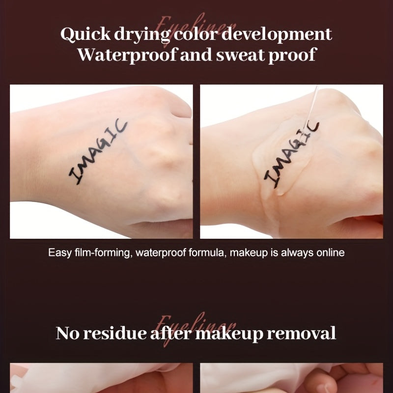 Ultra Fine Liquid Eyeliner Pen Long Lasting Smudge Proof Smooth Application