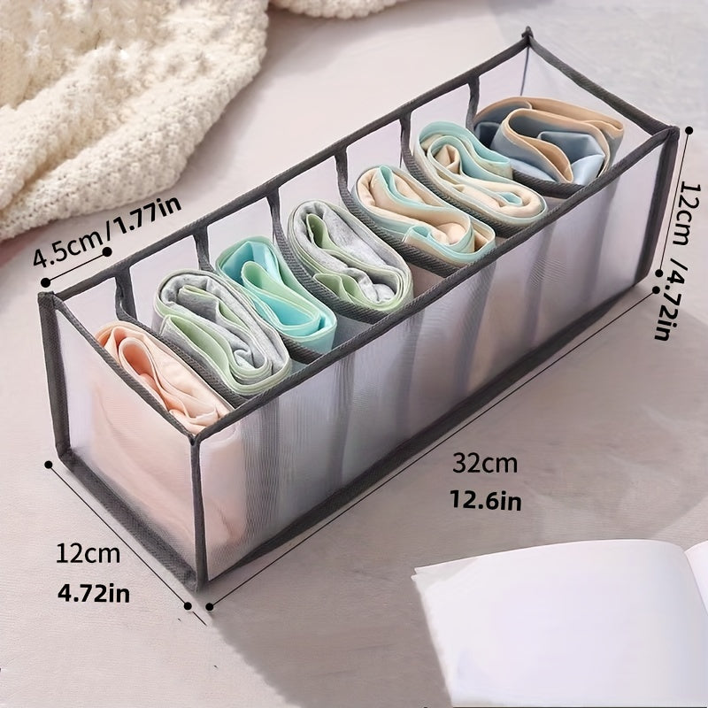 Mesh Grids Foldable Wardrobe Storage Organizer Bag
