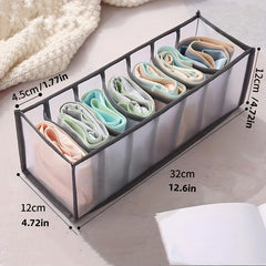 Mesh Grids Foldable Wardrobe Storage Organizer Bag