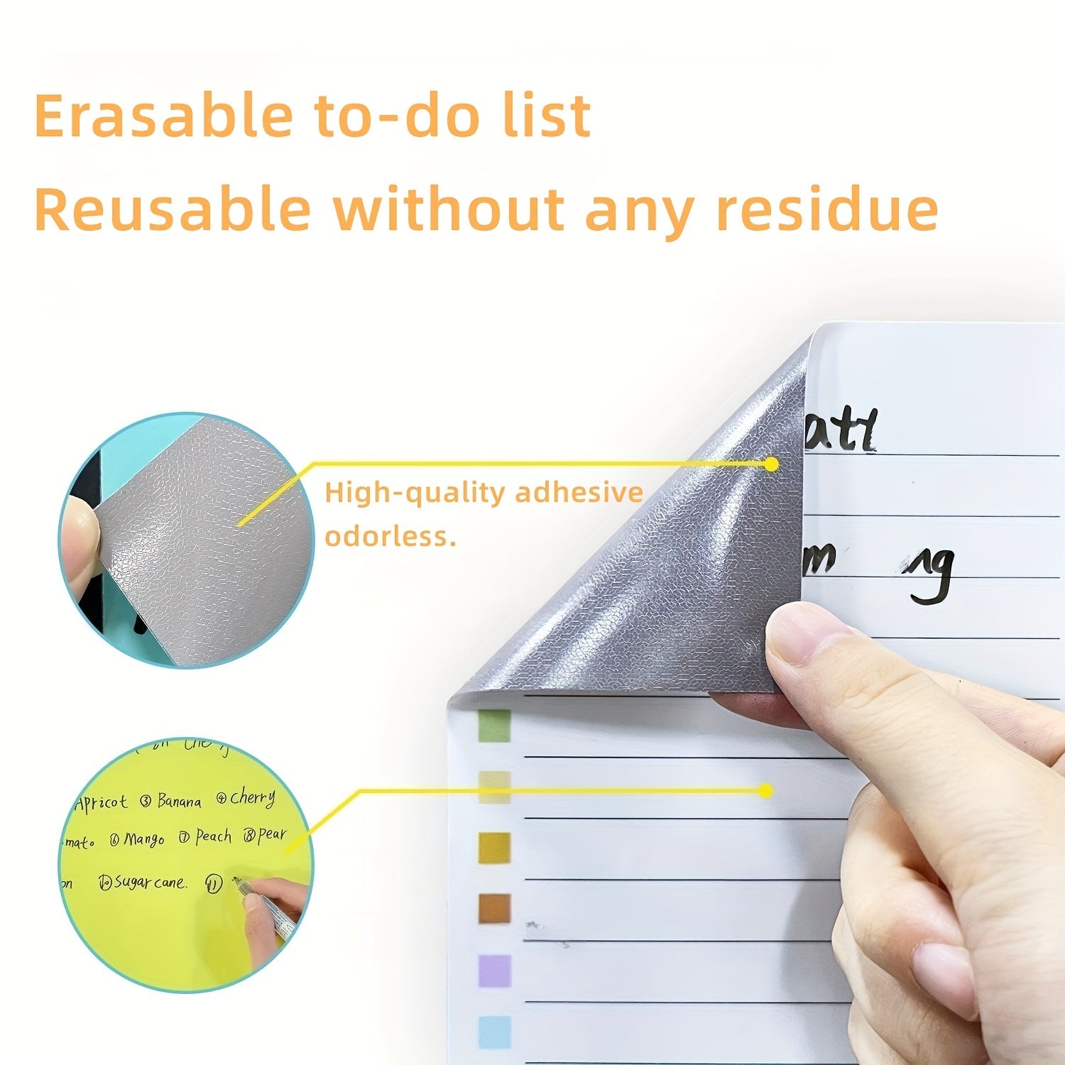 Whiteboard Planner for Fridge Office Classroom