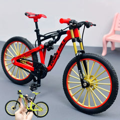 1:8 Scale Alloy Mountain Bike Model Realistic Toy Ornament