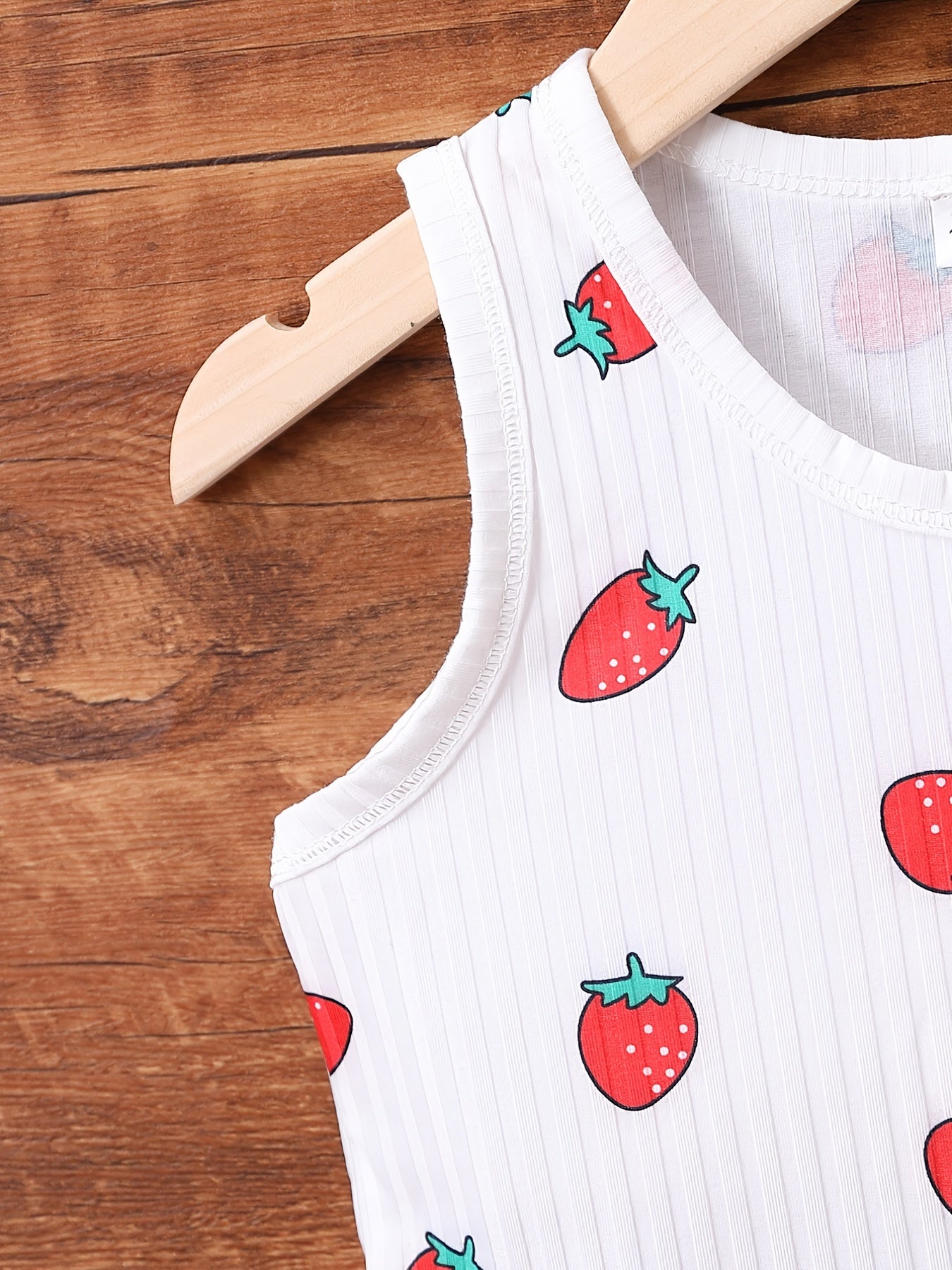 Baby Girls' Strawberry Print Tank Top