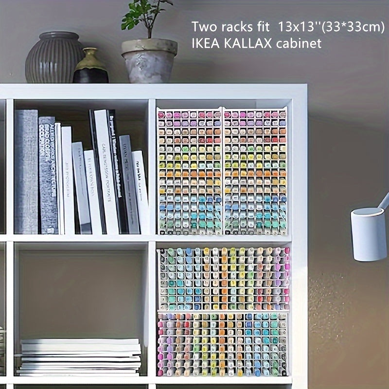 Markers Storage Rack Organizer Removable Dividers