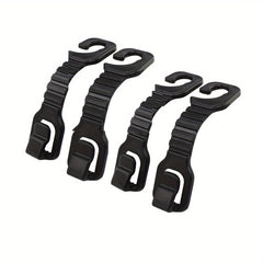 4pcs Hidden Storage Hooks For Cars Car Seat Hooks