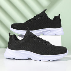 Men's Lace up Sneakers Casual Walking Shoes Comfortable