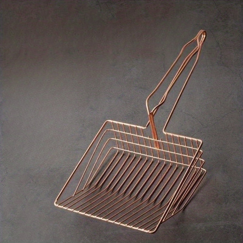 Stainless Steel Cat Litter Scooper with Sifter for Pet Cleaning