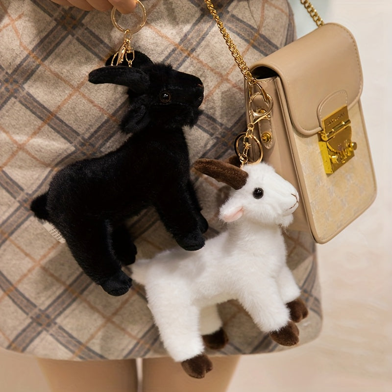 SNUGGLEON Plush Goat Pendant Keychain