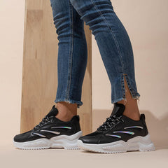 Women's Casual Mesh Dad Shoes Thick Bottom Sports Shoes