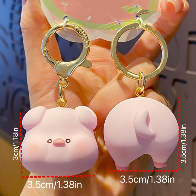 Cute Panda Keychain Cartoon Doll Keyring Bag Pendant