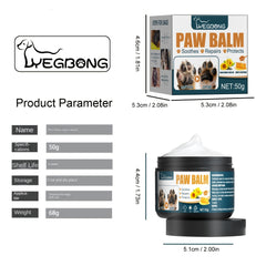 Pet Paw Cream for Dogs and Cats - Foot Protection Balm