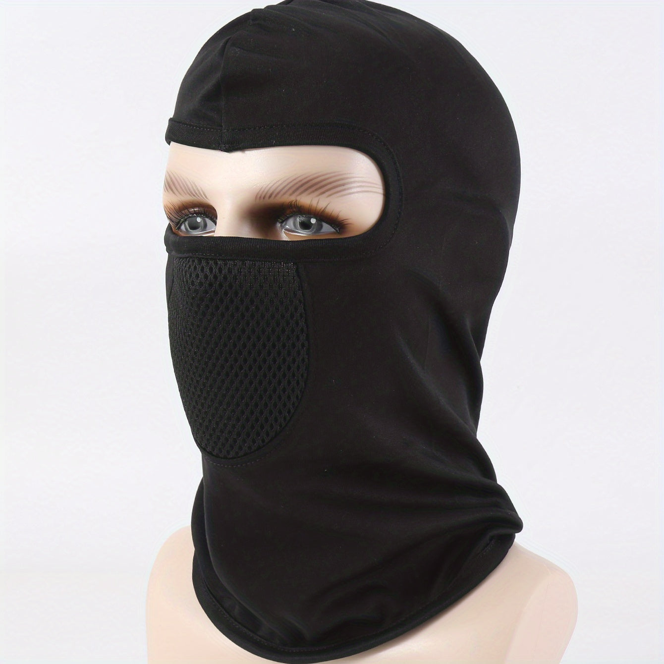 Unisex Balaclava Elastic Ski Mask Breathable Face Covering