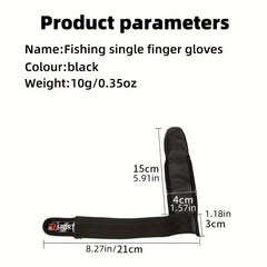 3 Pack Anti Slip Fishing Gloves Finger Protectors