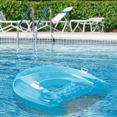 Inflatable U-Shaped Recliner PVC Floating Lounge Pool Toy