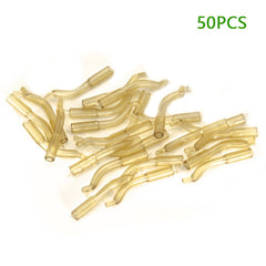 50pcs Anti Tangle Carp Rig Sleeves Prevent Knots Tangles Essential Accessory