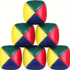 10PCS Juggling Balls Soft Durable Colorful Toy Game Mini Juggling Balls