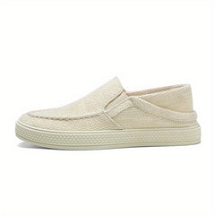 Men's Slip On Canvas Shoes Lightweight Casual Flats
