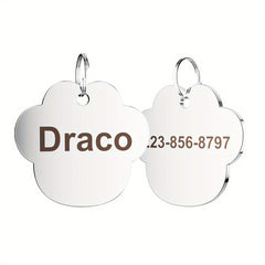 Funny Pet Dog Tag Custom Engraved ID Tags