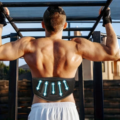Tummy Control Belt Squat Sports Waist Support Band