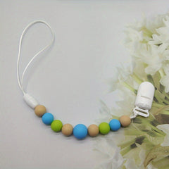 Silicone Pacifier Chain Holder Clip