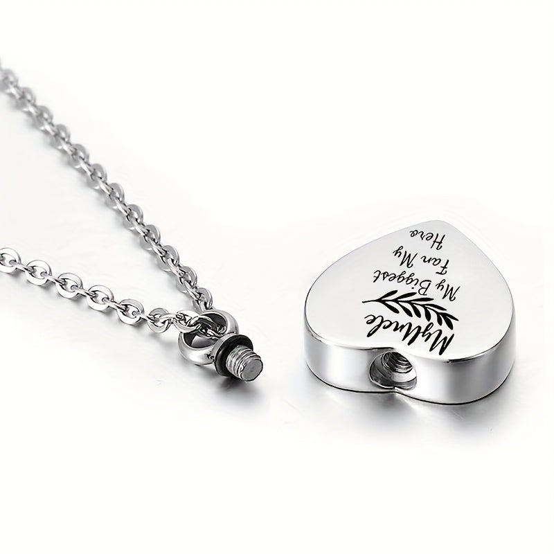 Pet Memorial Necklace Heart Pendant for Beloved Dogs and Cats