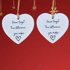 2pcs Thank You Gift Never Forget The Difference You Make Friendship Gift