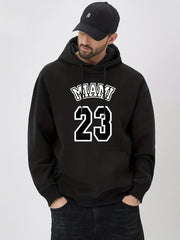 Miami 23 Graphic Hoodie for Men