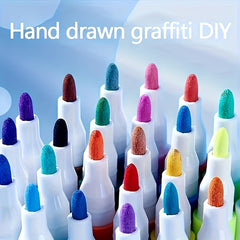 Acrylic Painting Marker Set Professional Art Markers for Graffiti and Nail Art