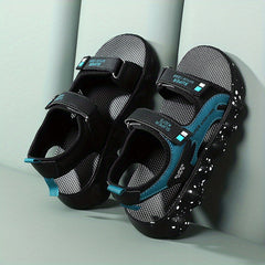 Boys' Non Slip Outdoor Sandals with Fastener for Spring and Summer
