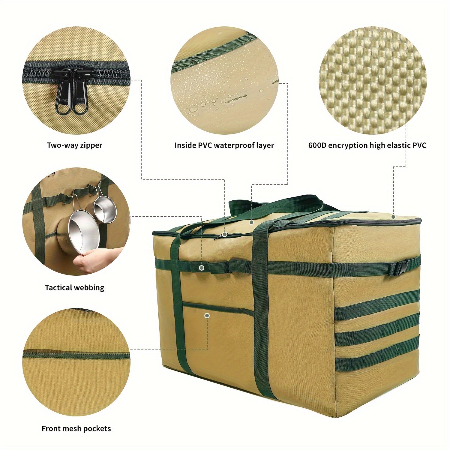 Outdoor Portable Storage Bag Camping Tent Storage Bag