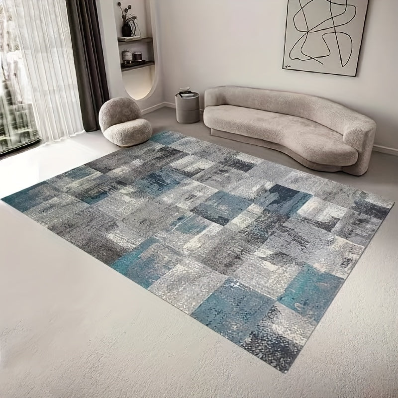 Abstract TPR Backing Soft Carpet Vintage Floor Mat