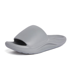 Men's Cloud Slides Lightweight Comfort Slippers Open Toe Anti Skid Sandals